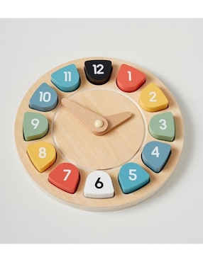 Rompecabezas De Reloj Wooden Didáctico