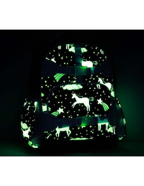 Mochila escolar Unicornio Mackenzie impermeable para niña