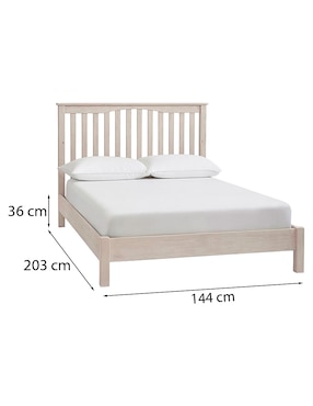 Set de conversión de cuna a cama matrimonial Kendall