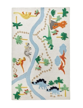 Tapete Pottery Barn Kids 3D Activity Dino