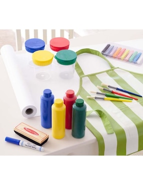 Set de accesorios de pinturas Easel