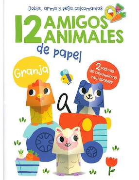 12 Amigos Animales De Papel: Granja De Jo Dupre Bvba Yoyo Books