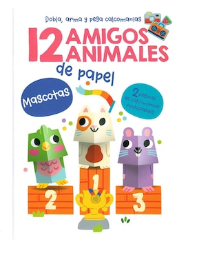 12 Amigos Animales De Papel: Mascotas De Jo Dupre Bvba Yoyo Books