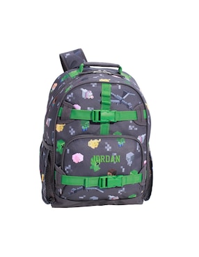 Mochila escolar Minecraft Pottery Barn Kids Mackenzie impermeable para niño