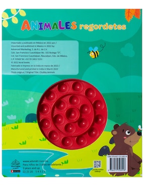 Libro Animales regordetes de Silver Dolphin