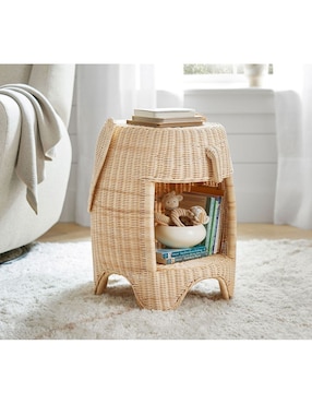 Mesa lateral Rattan Elephant