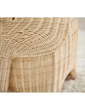 Mesa lateral Rattan Elephant