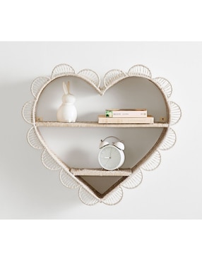 Repisa Quinn Rattan Heart