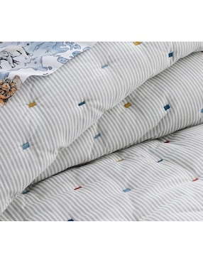 Colcha Embroidered Stripe Lightweight