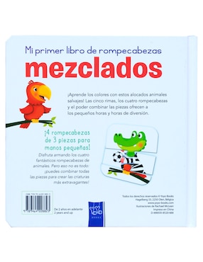 Mi primer libro de rompecabezas mezclados de Jo Dupre Bvba