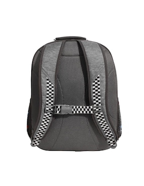 Mochila escolar Mackenzie Race Cars impermeable para niño
