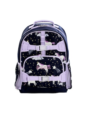 Mochila escolar Navi Night Unicorn impermeable unisex