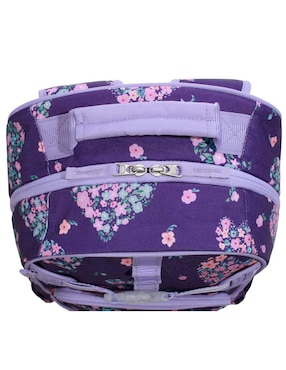 Mochila escolar Plump Flowers Hearts Mackenzie impermeable para niña
