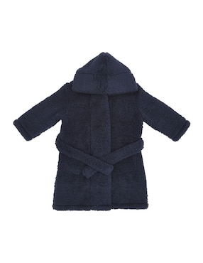 Bata de dormir Solid Sherpa Robes infantil unisex