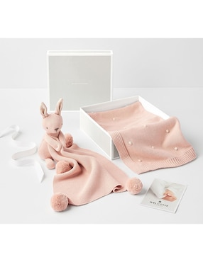 Set regalo Baby Blanket and Bunny Thumbie