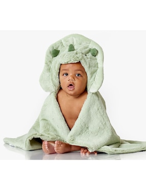 Toalla con gorro Dino Faux infantil