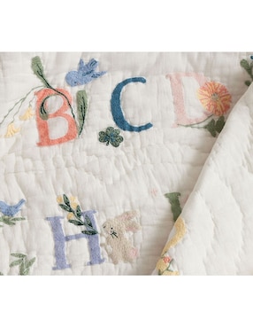 Colcha Floral Abc