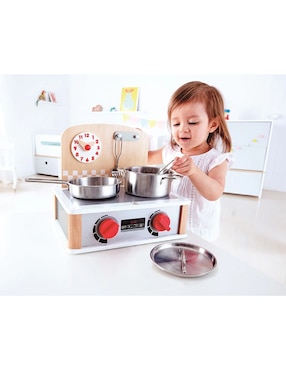 Set cocina juguete Hape con sonido