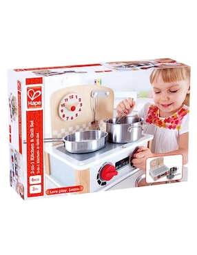 Set cocina juguete Hape con sonido