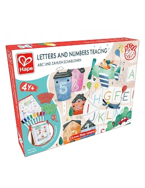 Trazado de letras y números Hape
