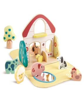 Juego didáctico Hape Granja unisex