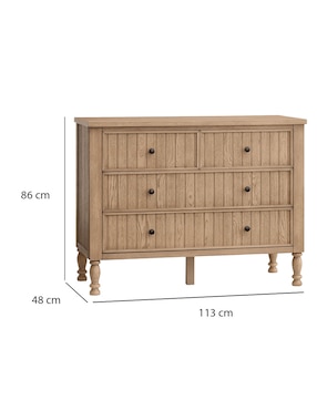 Cómoda Catalina de madera