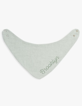 Babero Linen Bib de algodón