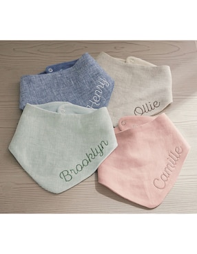 Babero Linen Bib de algodón