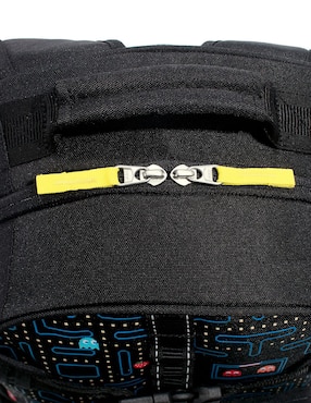 Mochila escolar Pac Man Mackenzie infantil unisex