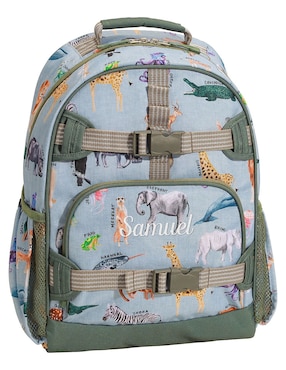 Mochila casual Pottery Barn Kids Brendan Safari unisex