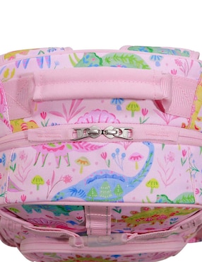 Mochila escolar Mackenzie Pink Dinos para niña