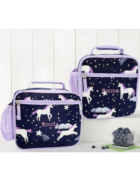 Lonchera térmica Mackenzie Navy Night Unicorn Glow-in-the-Dark