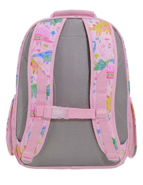 Mochila escolar Mackenzie Heritage Pink Dinos para niña