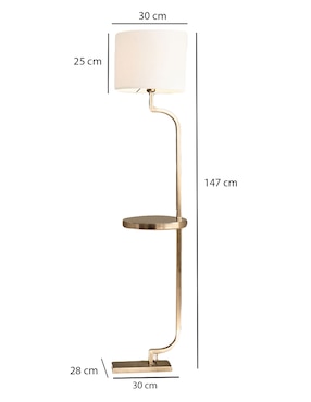 Lámpara de pie led