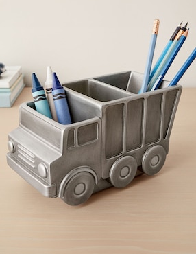 Porta lapiceros Dump Truck de resina