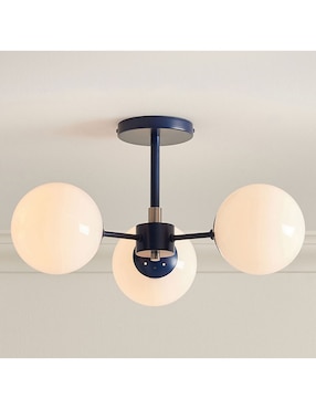 Lámpara de techo LED Pottery Barn Kids Triple Globe Flush