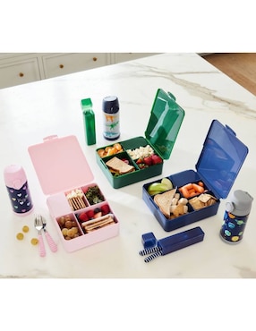 Contenedor Square Bento de plástico