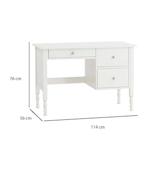 Escritorio Catalina Storage de madera