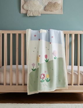 Cobija de tejido plano Heirloom para niña