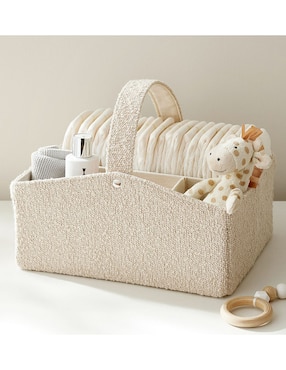 Canasta con forma rectangular Nursery de poliéster