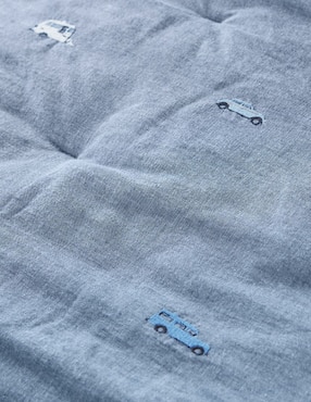 Edredón Chambray Embroidered Transportation