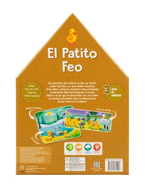 Libro El patito feo de Silver Dolphin