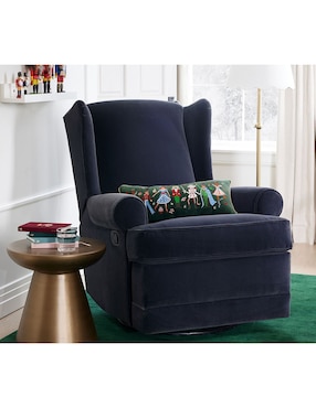 Mecedora Wingback Pottery Barn Kids de poliéster
