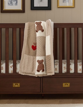 Cobija de tejido suave Teddy Bear Heirloo unisex