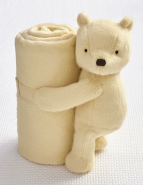 Cobija de tejido plano Huggie Winnie Pooh para bebé