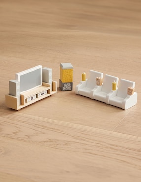 Accesorio de casa para muñeco Dollhouse Movie Theater