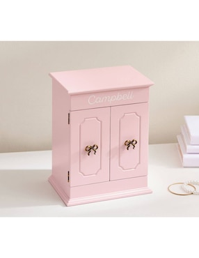 Joyero Love Shack Fancy con espejo y cerradura