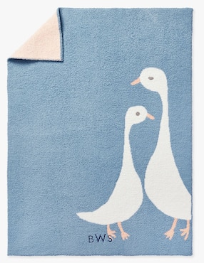 Cobija de tejido plano Fuzzy Duck unisex