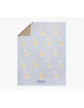 Cobija Pottery Barn Kids Giraffe Intarsia