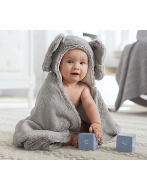 Toalla con gorro Nursery infantil